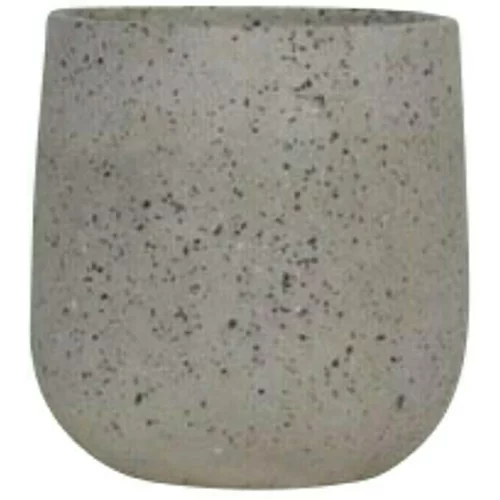  Tegla za cvijeće Cement Lava (Vanjska dimenzija (ø x V): 22 x 22 cm, Beton, Sive boje)