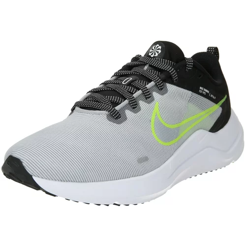 Nike Tekaški čevelj 'Downshifter 12' siva / limeta / črna