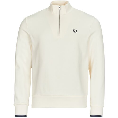 Fred Perry HALF ZIP SWEATSHIRT Bež Cijene