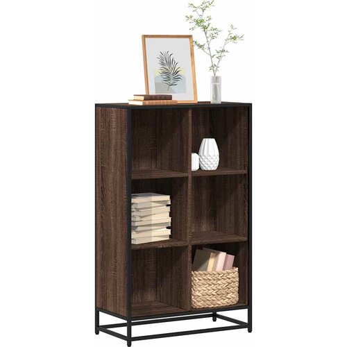 vidaXL Ormarić za knjige boja smeđeg hrasta 65,5x33x107,5 cm drveni Cijene