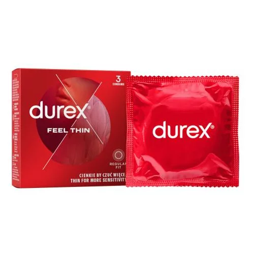 Durex Feel Thin Classic kondomi 1 pakiranje za moške