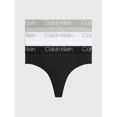 Calvin Klein 3PACK Visoke tanga gaćice Body Cotton