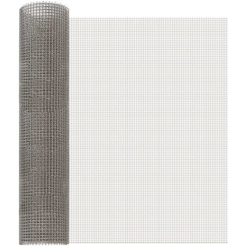 Mrežna tkanina 60 x 1000 cm 3 Mesh Nehrđajući čelik 201 Srebrna Cene