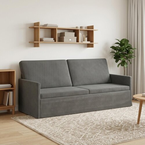 SOFA za 3 osobe Tamnosiva 190 x 81 x 82 cm Kordura tekstil Cijene