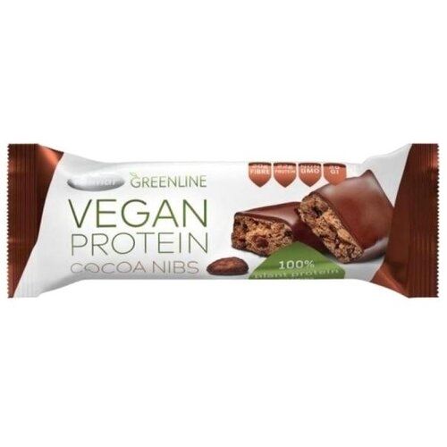 TEKMAR vegan protein bar cocoa&amp;amp;nibs 40g Slike