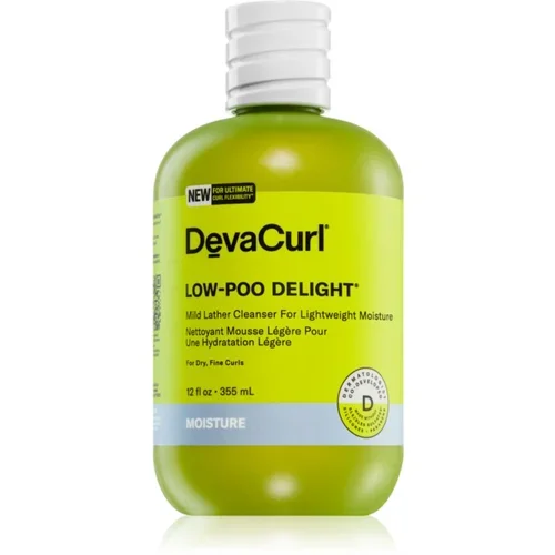 DevaCurl Low-Poo Delight® čistilni šampon za tanke lase 355 ml