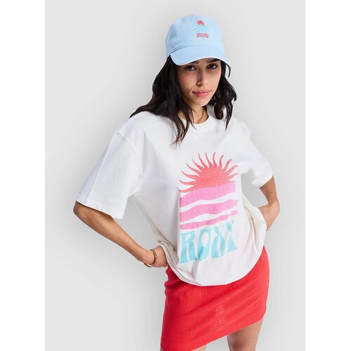 Roxy Hangloose Poster T-shirt coconut milk Slike