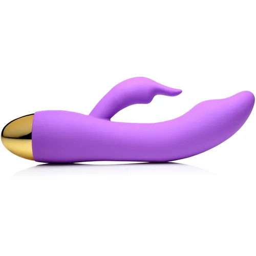 Inmi 10X Come Hither G-Focus Silicone Vibrator Purple