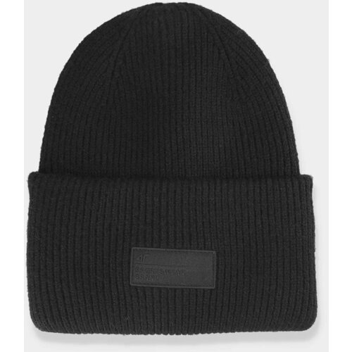 Kesi Women's winter hat with logo 4F black Cene