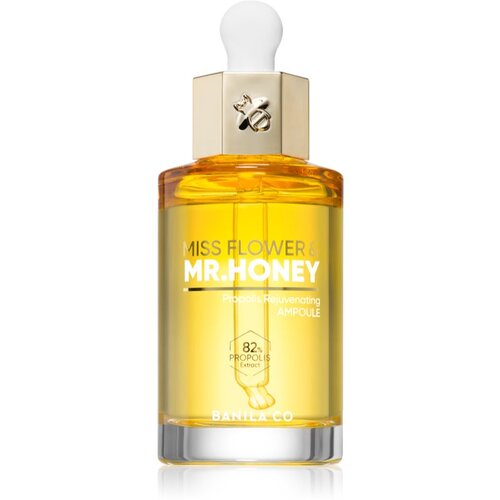 BANILA_CO Miss Flower & Mr. Honey Propolis Rejuvenating intenzivni pomlajevalni serum za glajenje kože in zmanjšanje por 50 ml Cene