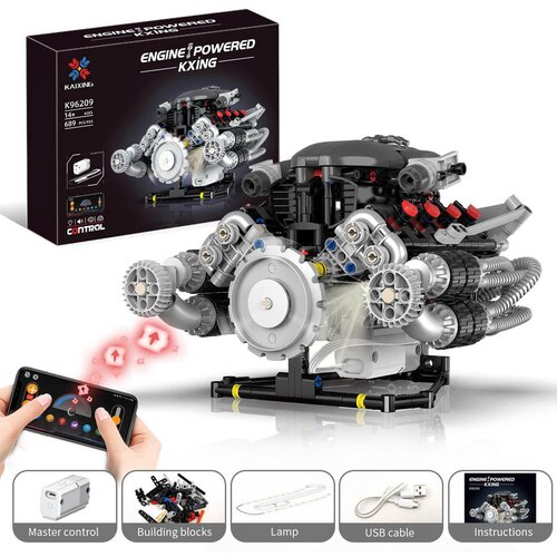  Brick set Motor with USB and Light 689el. Cijene