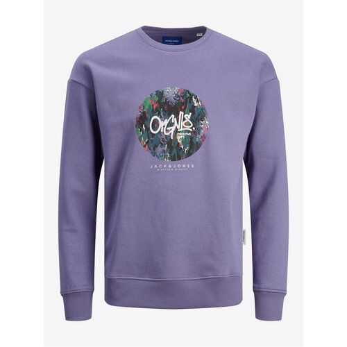 Jack &amp;amp; Jones Purple Boys&amp;#039; Sweatshirt Silver - Boys Slike