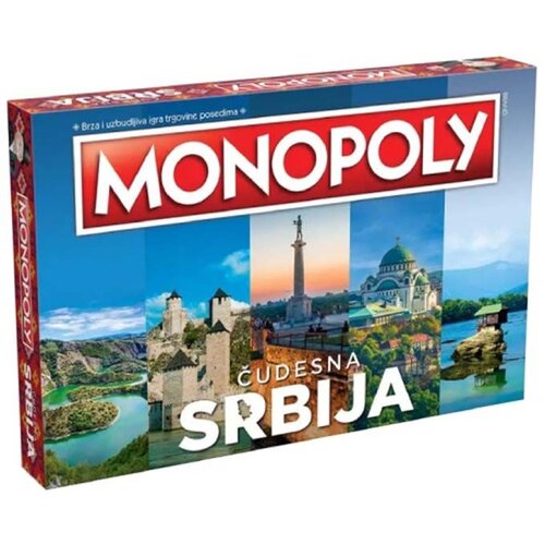 Hasbro Društvena igra Monopoly - Čudesna Srbija Cene