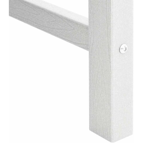  Vrtna stolica 4 pcs Bijelo 65.5 x 59 x 88 cm Polietilen Slike