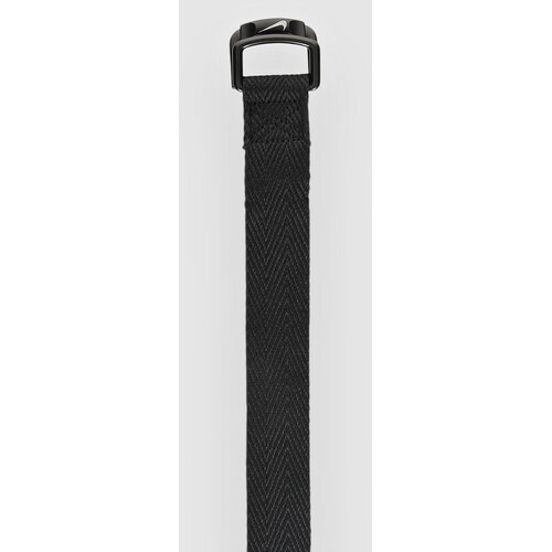 Nike D-Ring Heringbone Web Elongated Tail Pas black / matte black Slike
