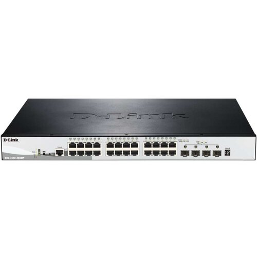 D-link DGS-1510-28XMP Managed L2 /L3 Gigabit Ethernet (10 /100 /1000) Power over Ethernet (PoE) Black, Grey Cijene