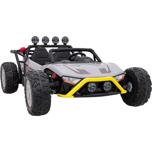 Buggy na akumulator Racing 5 - dvosjed - sivi Slike