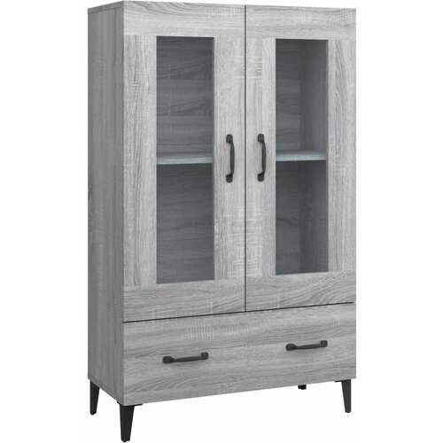 Maison Chic Komoda - Predalnik siva sonoma 70x31x115 cm inženirski les, (21716940) Cene