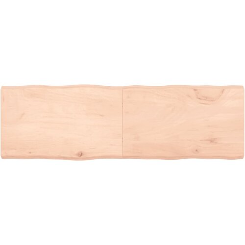 vidaXL Mizna plošča 160x50x(2-6) cm neobdelana hrastovina naraven rob Cene