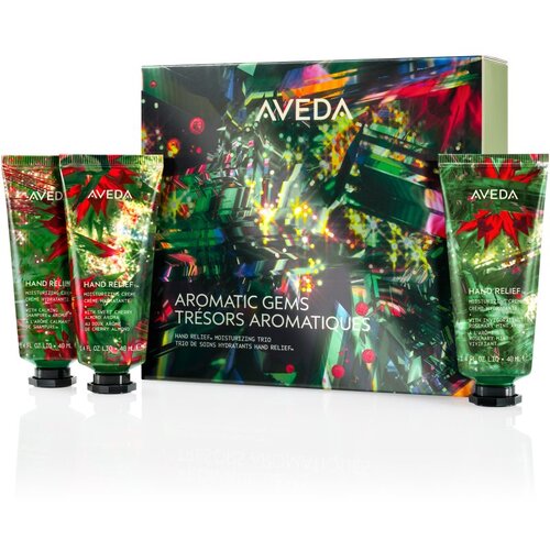 Aveda Holiday Aromatic Gems Hand Relief&amp;trade; Moisturizing Trio božićni poklon set za ruke Slike