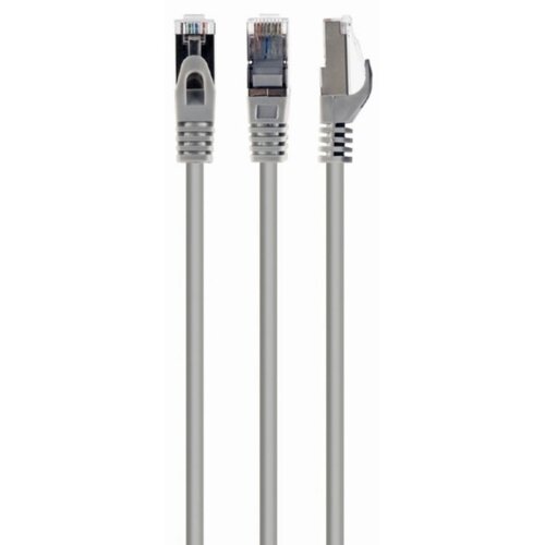 Gembird PP6-1M Mrezni kab, CAT6 FTP Patch cord 1m grey Slike