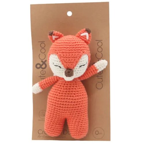 CUTE&COOL- Cute&Cool pletena lutka 16cm lisica Cene