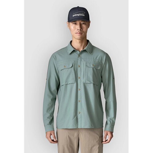 Patagonia Self Guided Sun Srajca blue sage Cene