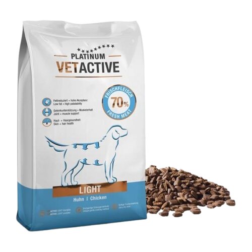 Platinum Hrana za pse Dog Vetactive Light Piletina, 5kg Slike