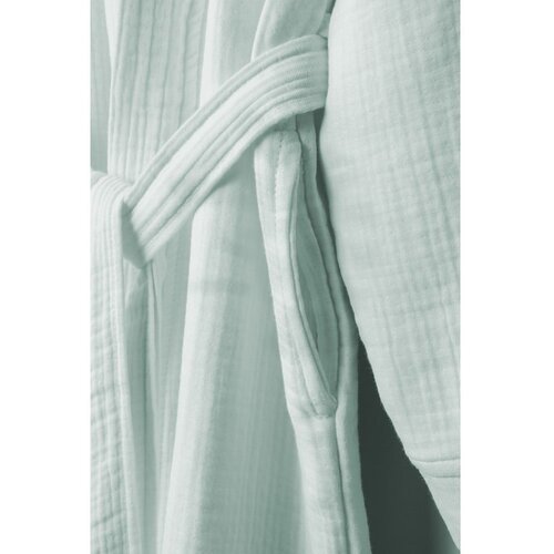 Foutastic Ženski bade mantil Kimono, Svetloplavi Slike