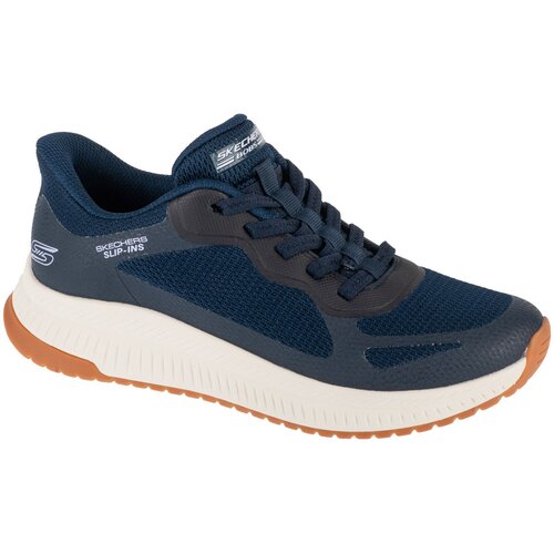 Skechers Nizke superge Slip-Ins: Bobs Squad 4 - Staple Look Modra Cene