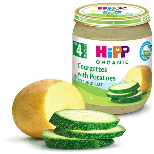 Hipp Kašica za bebe Tikvice sa krompirom 4M+, 125g Cene