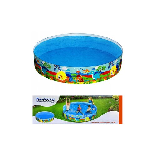 Bestway Bazen za decu Dinosaurus 244x46cm Cene