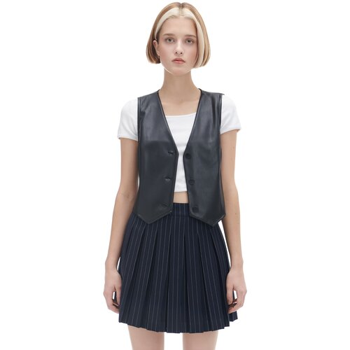 Cropp ženska mini suknja - Tamnoplava  2928W-59M Cijene