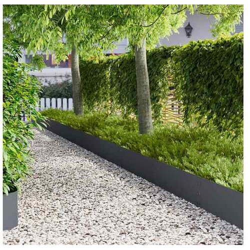 vidaXL Ograda oko Travnjaka 20 kom. 100 x 30 cm Čelik Antracit - Antracit 20 30 cm Cijene