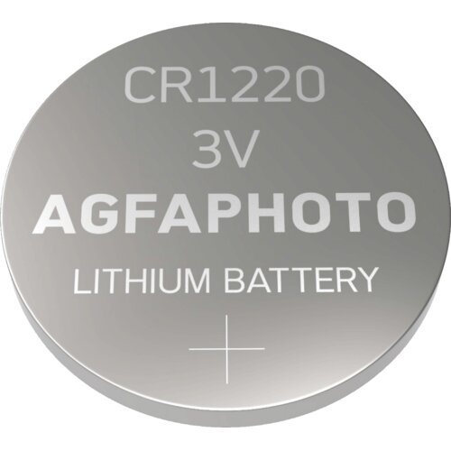 Agfaphoto baterija litijeva CR1220, 3V gumbna, blister pak. 1 kos. - APCR1220 B1 Slike