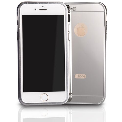ALU Mirror Bumper za Apple iPhone 6S Plus / iPhone 6 Plus (5.5") - srebrni Cene