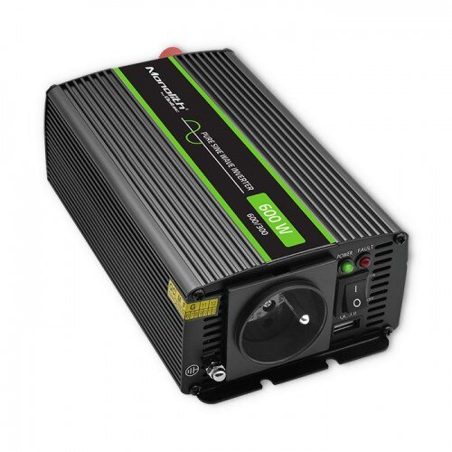 Qoltec Monolith power adapter/inverter Auto 600 W Black Cijene