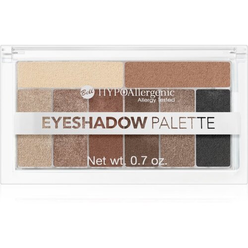 BELL Hypoallergenic paleta sjenila za oči 17 g Cijene