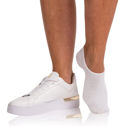 Bellinda BAMBOO FOOTIE SOCKS - Bamboo very low women's socks - white Cene