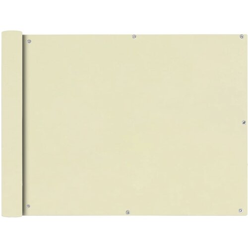 Balkonska Za&scaron;tita Oxford Tkanina Krem boje 90x400 cm Cijene
