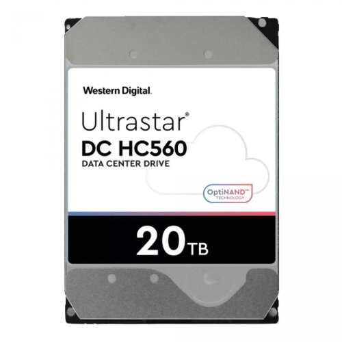 Western Digital 20TB WD Ultrastar DH HC560 7200RPM 512MB Ent. Slike