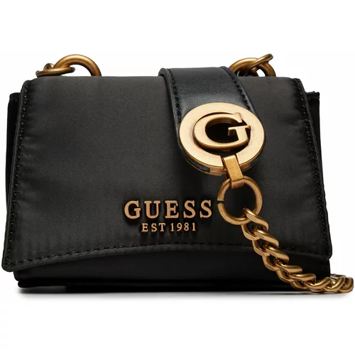 Guess Ročna torba Masie Glam (EB) Evenings-Bags HWEB92 14770 BLA