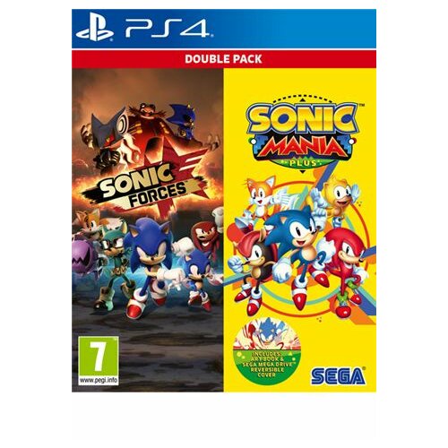 Sega PS4 igra Sonic Mania Plus and Sonic Forces Double Pack Slike