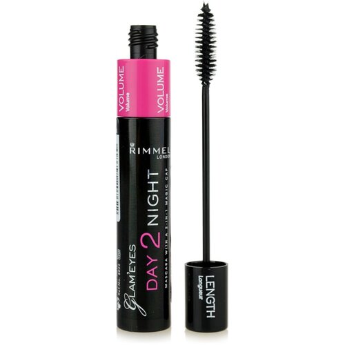 Rimmel London day 2 Night maskara za volumen i produljenje trepavica 9,5 ml nijansa 001 Black Slike