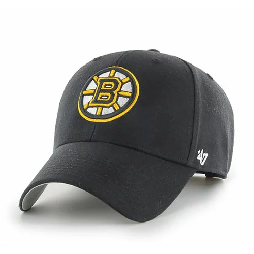 47 Brand Kapa Nhl Boston Bruins boja: crna, s aplikacijom