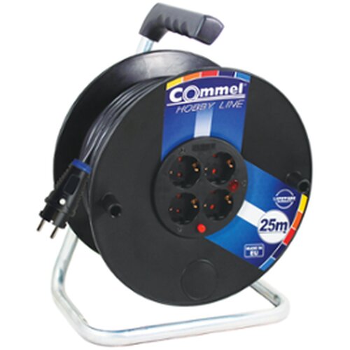 Commel Kabal sa motalicom 3x1,5x25m PVC bubanj 230mm Slike
