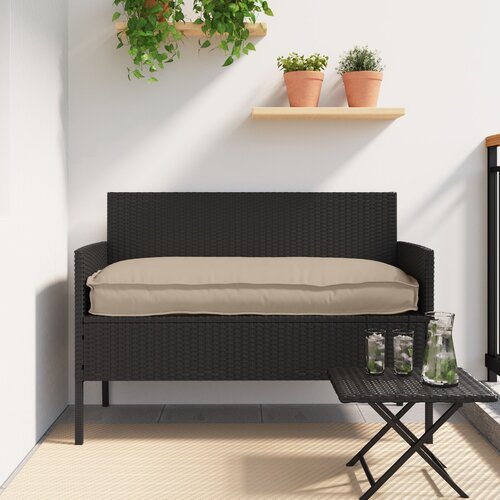 VidaXL Jastučić za vanjsku upotrebu Taupe Poliester 120 x 40 x 8 cm Slike