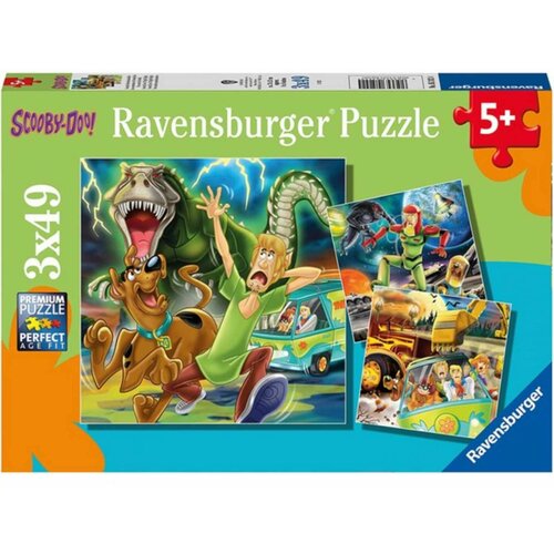 Ravensburger puzzle (slagalice) -Scooby Doo 3x49 delova Slike