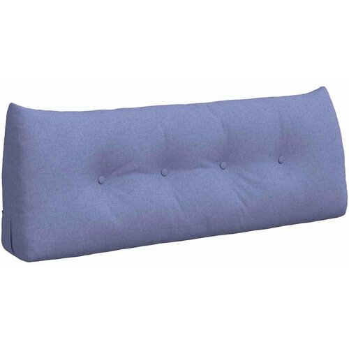 vidaXL Poglavni vzglavnik Jeans modra 120 x 24 x 50 cm blago, (5000278262) Cene