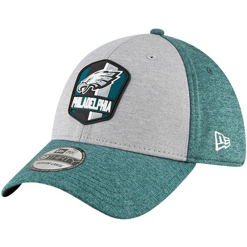 New Era Philadelphia Eagles 39THIRTY 2018 NFL Official Sideline Road kapa Slike